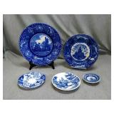 Lot of 5 Assorted collectors plates