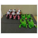 Lot of 10 Beanie babies