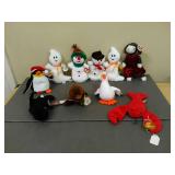 Lot of 10 Assorted Beanie babies