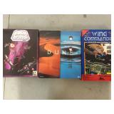 Pair of vintage computer games
