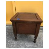 Vintage toddler potty bench