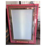 Large movie poster light up Mylar