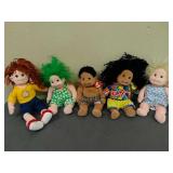 Lot of 5 Beanie Baby Kids