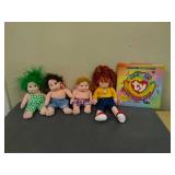 Lot of 4 Beanie Baby Kids