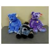 Lot of 3 Beanie Buddies