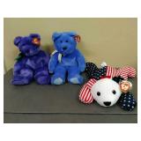 Lot of 3 Beanie Buddies
