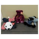 Lot of 3 Beanie Buddies