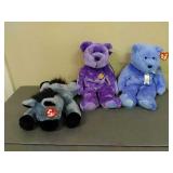 Lot of 3 Beanie Buddies