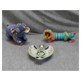 Lot of 3 assorted decorative items