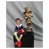 Lot of 2 Decorative Collectible figurines