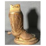 Vintage Brass Boot lighter