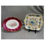 Lot of  2 serving platters