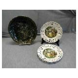 Lot of 3 Decorative Plates