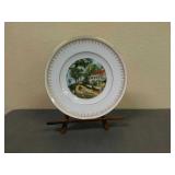 Currier & Ices Collectors plate
