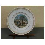 Currier & Ices Collectors plate