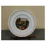 Currier & Ices Collectors plate