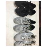 3 pair of preowned Nike running shoes