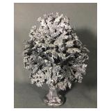 Large solid pewter tree