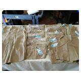 Lot of 22 New Girls Khaki skorts