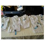 Lot of 18 New White shirts