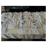 Lot of 24 New Assorted white shirts