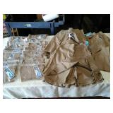 Lot of 24 New Assorted Girls Khaki skorts