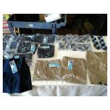 Lot of 25 New Assorted Uniform apparel