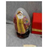Victorian glass ornament