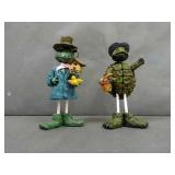 Pair of standing Turtles