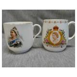 Lot of 2 Royal Souvenir mugs