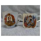 Lot of 2 Royal Coronation cups