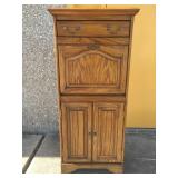 Butler furniture oak finish secretary desk