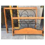 Full size headboard and footboard