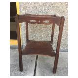 Antique end table