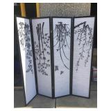 4 panel room divider