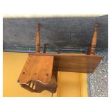 Mid century two tier end table