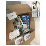 Large box of outlet switch plates and covers