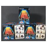 Lot of 5 Kid-robot Bent world beats figures