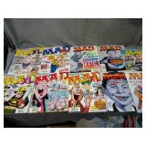 Lot of 10 Assorted MAD MAGAZINE