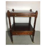 Vintage writing/telephone table