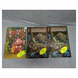 Lot of 3 Comic books