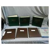 Lot of 7 empty Coin booklets