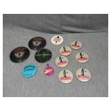 Lot of 12 various buttons