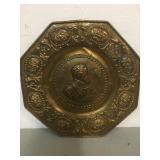 Henry the IV of France Brass wall plaque