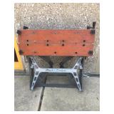 Black and Decker foldable work bench