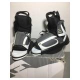 Hyperlite State Grey open toed wakeboard boots
