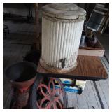 SAT 10/17 - PORCELAIN WATER COOLER SAT 10/17 - PORCELAIN WATER COOLER