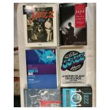 Lot of 6 - Jazz  Music Paper Back Books