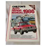 Chilton's Auto Repair Manual 1986