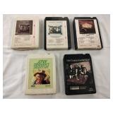 Lot of 5 - Country 8 Track Tapes